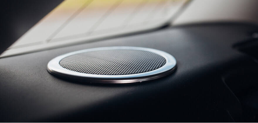 コアキシャルタイプスピーカーの取り付け後イメージ